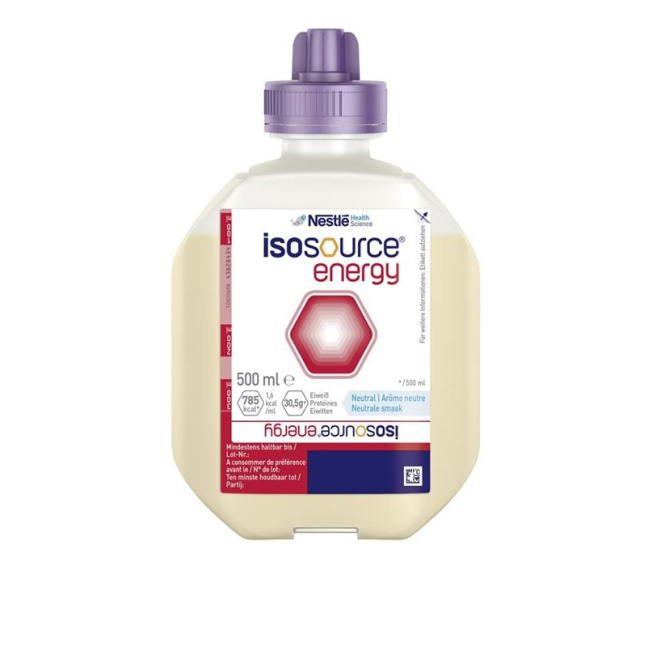 Isosource Energy Neutral Smart Flaske 500ml