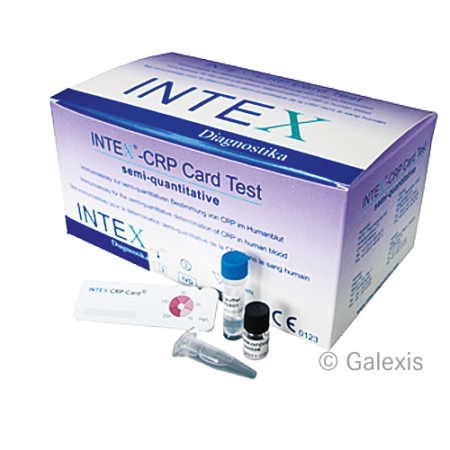 INTEX CRP Card Test semi quantitative 20 pcs