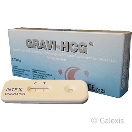 ការធ្វើតេស្តមានផ្ទៃពោះ INTEX Gravi HCG