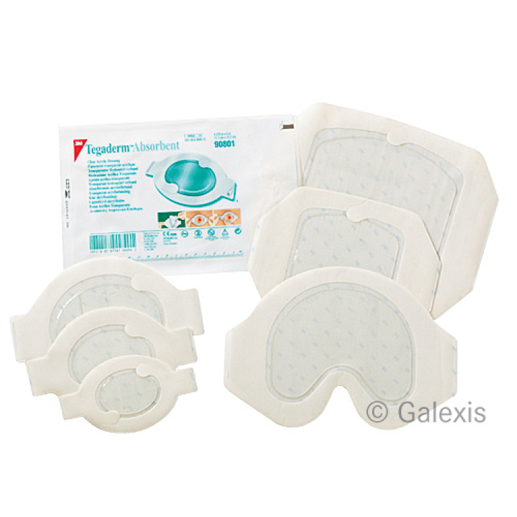 3M Tegaderm Absorb obloga za rane 14,2x15,8cm 5 kos