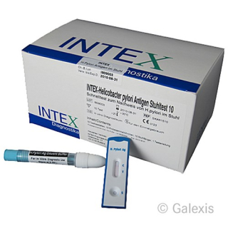 Intex Helicobacter pylori antigen in stool 10 pcs