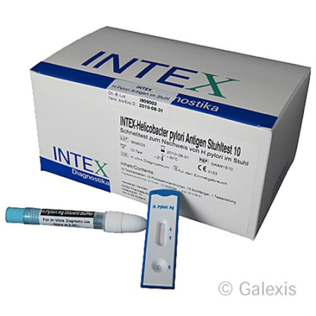 Intex Антиген Helicobacter pylori в кале 10 шт.