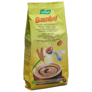 Vogel Bambu Früchtekaffee Instant Nachfüllpackung 2 x 200 g