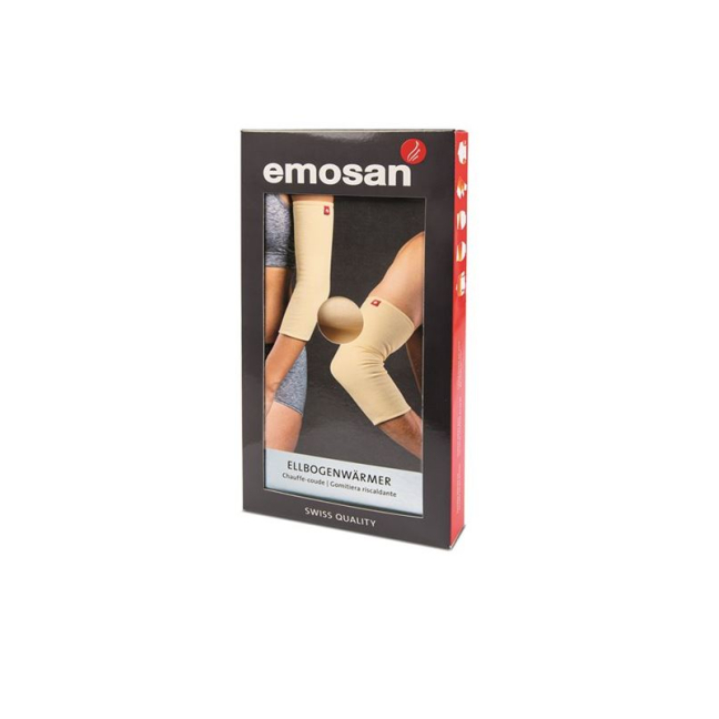 emosan elbow warmers one size écru double pack