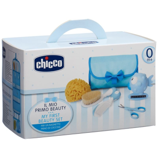 Conjunto de higiene Chicco azul claro 0m+