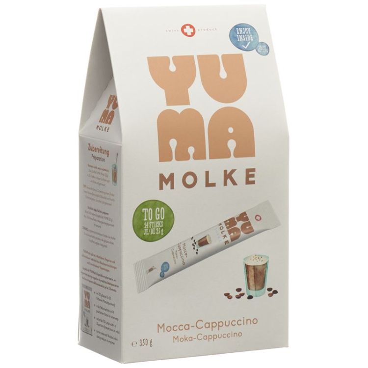 Yuma whey mocha cappuccino 14 x 25 g