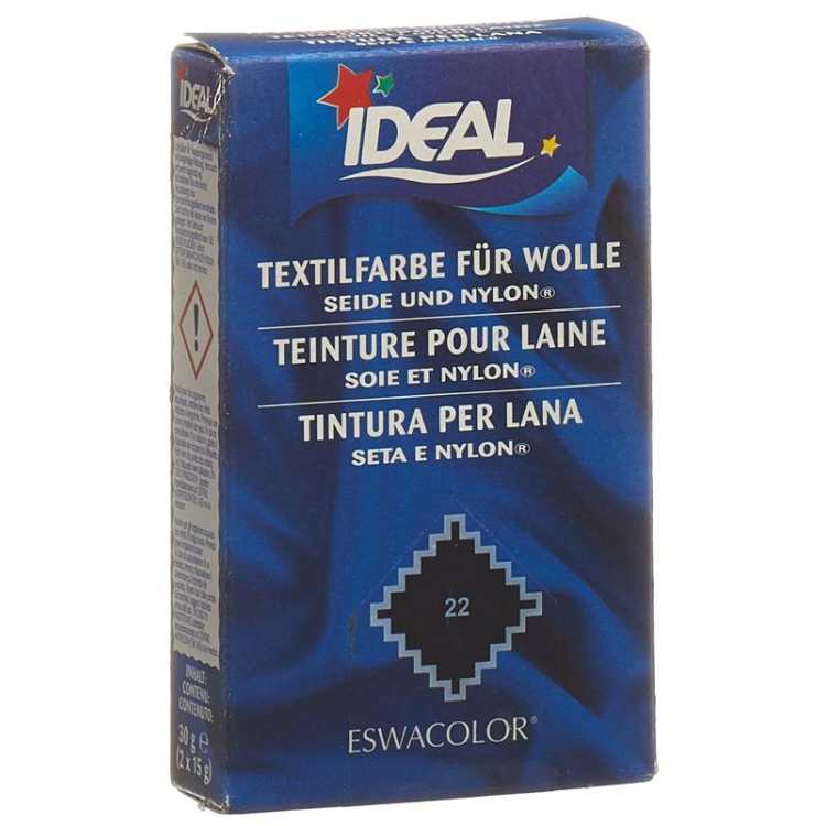 Ideal Wool Color Plv No22 gris souris 30 g