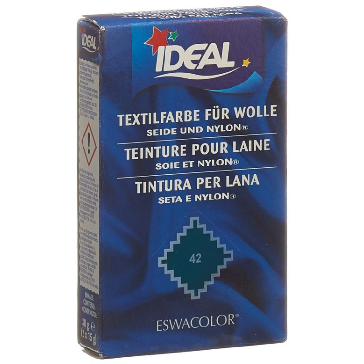 Ideal Wool Color Plv No42 vert foncé 30 g