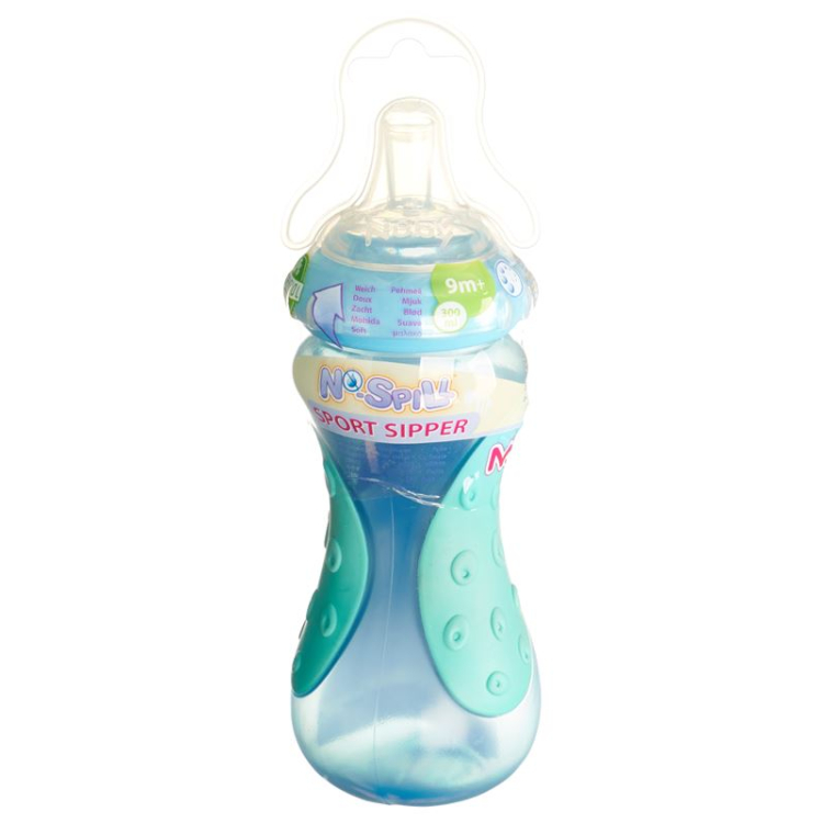 Nuby Easy Grip Sport Sipper mit Trinkhalm