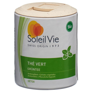 Soleil Vie chá verde cápsulas 470 mg orgânicos 100 unidades