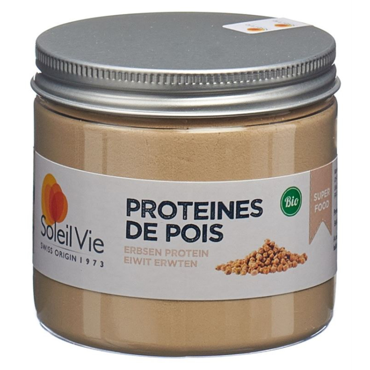 Soleil Vie pea protein Plv Bio 100 g