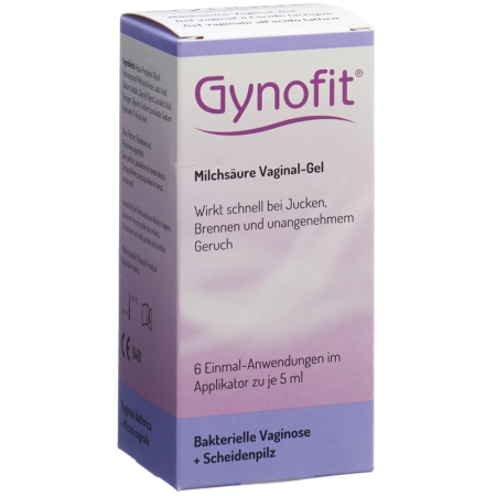 Gynofit Milchsäure-Gel Vaginalni gel 6 x 5 ml