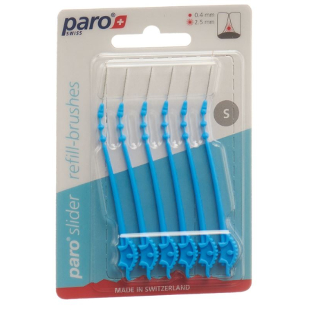 Paro slider refill brushes S 6 pcs