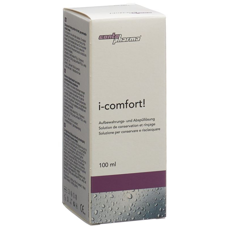 Contopharma förvarings- och sköljlösning i-comfort! 100 ml