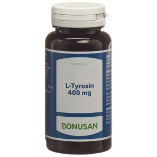 Cápsulas Bonusan L-tirosina 400 mg 60 unid.