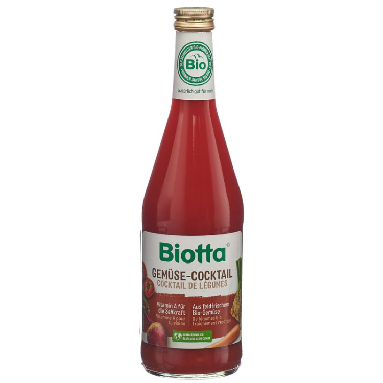 Biotta Gemüsecocktail Bio 6 Fl 5 dl