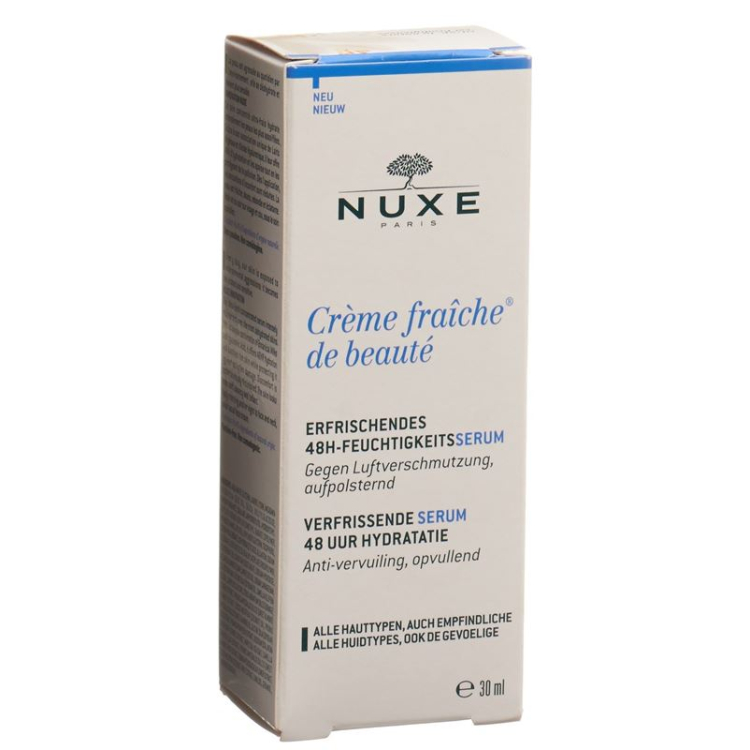 Nuxe creme fraiche De Beauté serum Hydra 48H 30 ml