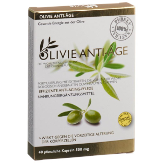 OLIVIE Anti-Age 500 mg gélules végétale 40 pcs