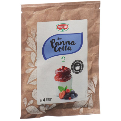 Morga organic panna cotta 65 g