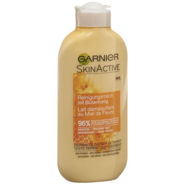 Garnier Natural Range Milk Honey Fl 200 ml