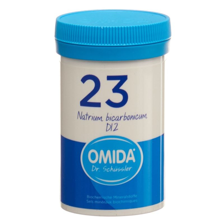 Omida Schüssler Nr23 Natrium bicarbonicum Tabl D 12 Ds 1000 g