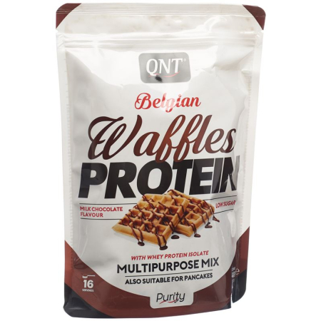 QNT Waffles High Rated Protein Milk Chocolate 480g