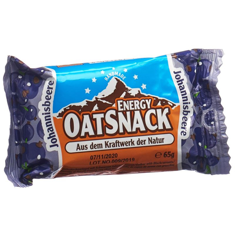 Energy Oatsnack currant 15 x 65 g