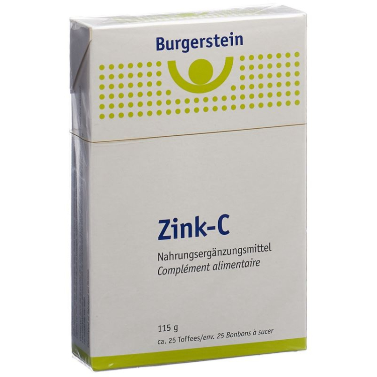 Burgerstein Zinc-C Toffees 115 ក្រាម។