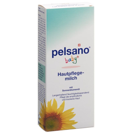 Pelsano კანის მოვლის რძის ბოთლი 200 მლ
