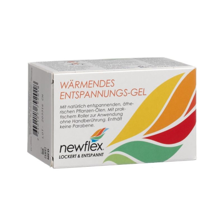 NEWFLEX Hřejivý relaxační gel Roll-on 50 ml