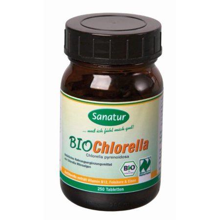 CLORELA HAU ORGÂNICA Tabl 400 mg 250 unid.