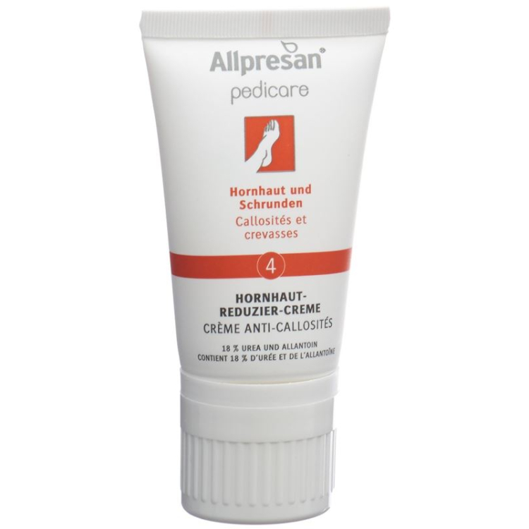 Allpresan Pedicare 4 Hornhautreduzier cream with 18% urea + 40 ml Allantoin