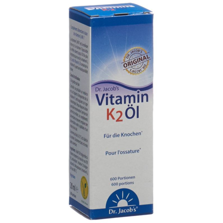 Dr. Jacob's Vitamine K2 Huile Fl 20 ml