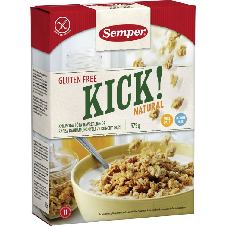 Sempre Müesli Kick sem glúten 375 g