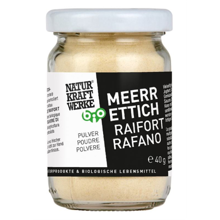 NaturKraftWerke horseradish powder organic/kbA jar 40 g