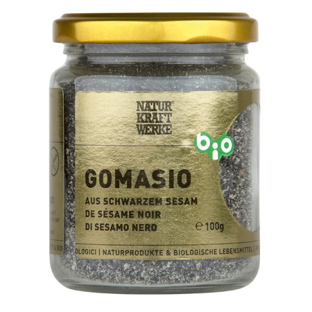 NaturKraftWerke Gomasio musta seesami luomu/kbA 100 g