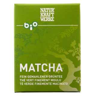 NaturKraftWerke Matcha finely ground organic green tea 30 g