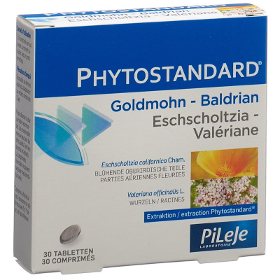 Phytostandard goldmohn-baldrian tabl