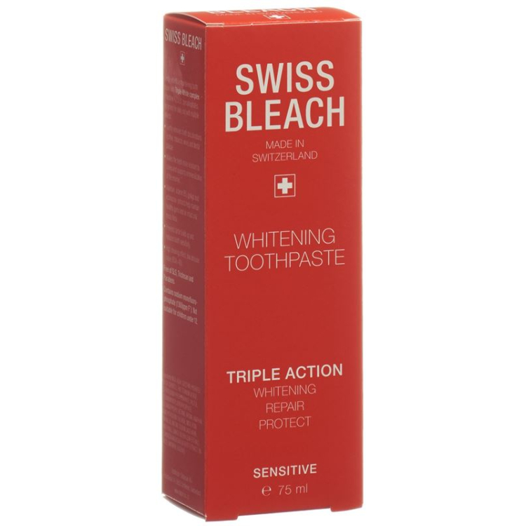 Swissbleach Whitening Zahncreme 75 мл