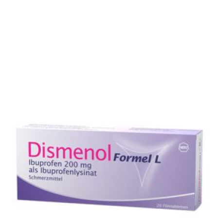 DISMENOL Formel L Filmtabl 200 មីលីក្រាម