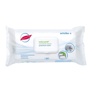 mikrozid sensitive wipes premium maxi 80 pcs