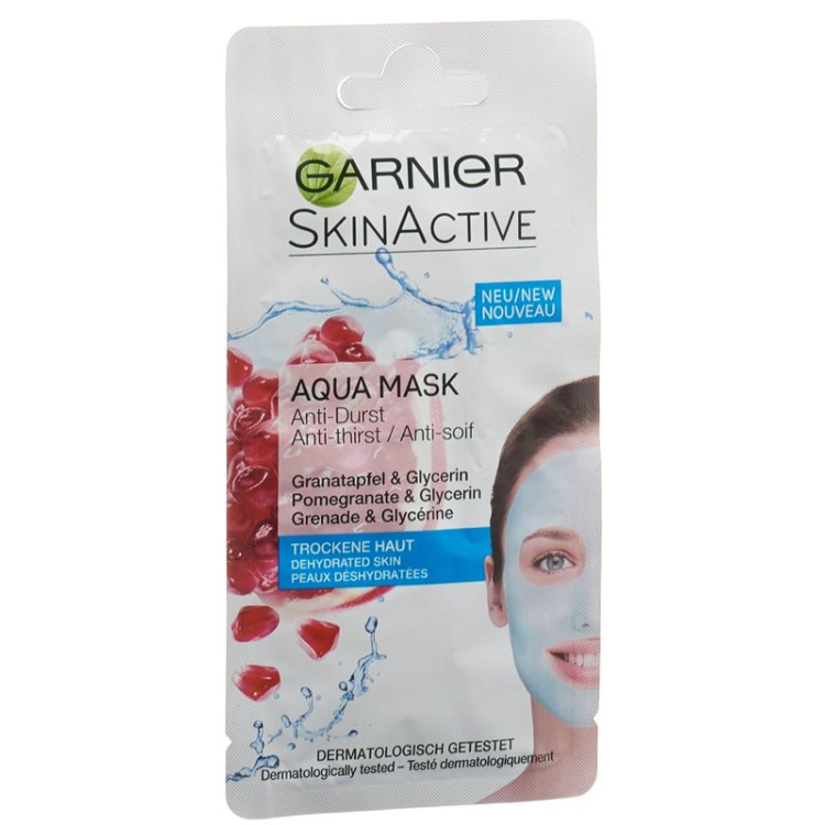 Garnier SkinActive Sachet Mask anti-thirst Pomegranate 8 ml