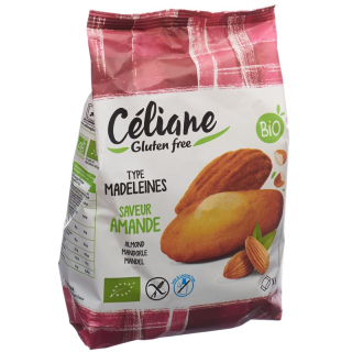 Les Recettes de Céliane Madeleine Almond Organik Tanpa Gluten 180 g