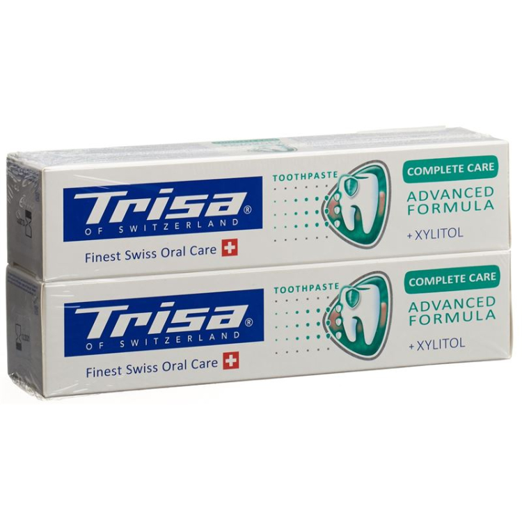 Зубная паста Trisa Complete Care DUO 2 x 75 мл