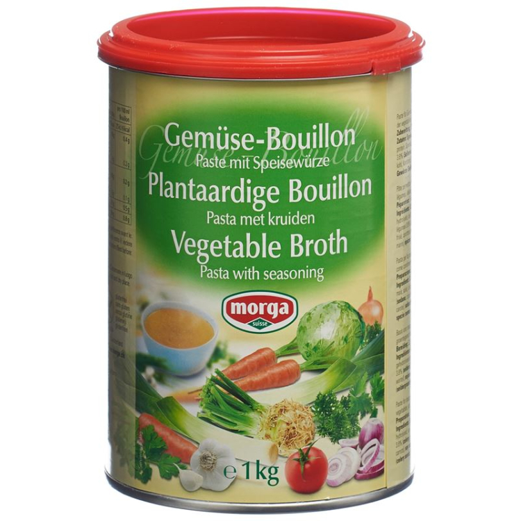 MORGA Gemüse Bouillon Paste với Speisewürze