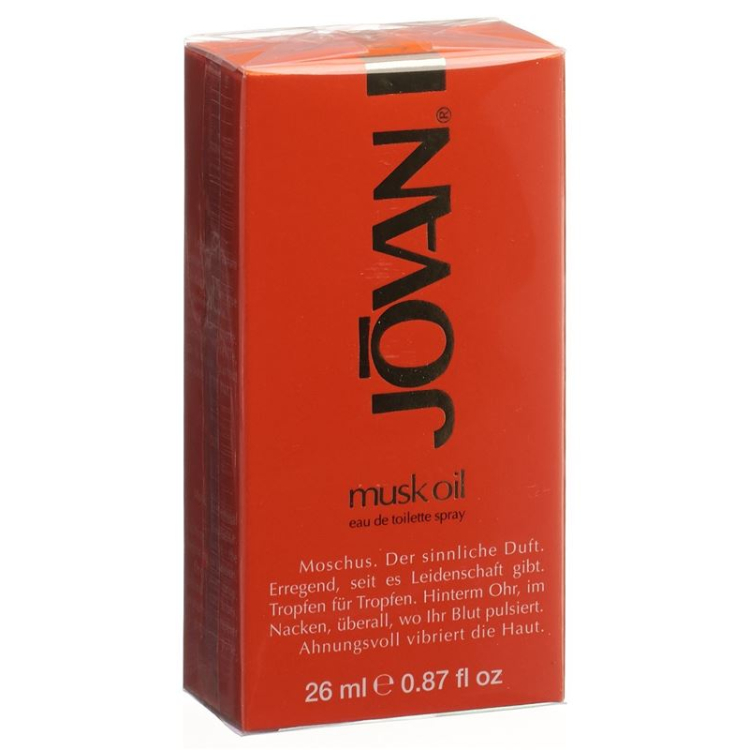 Jovan Musk Oil Woman toaletní voda ve spreji 26 ml