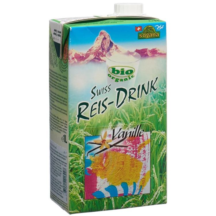 Soyana Rice Drink Βανίλια βιολογική 1 lt