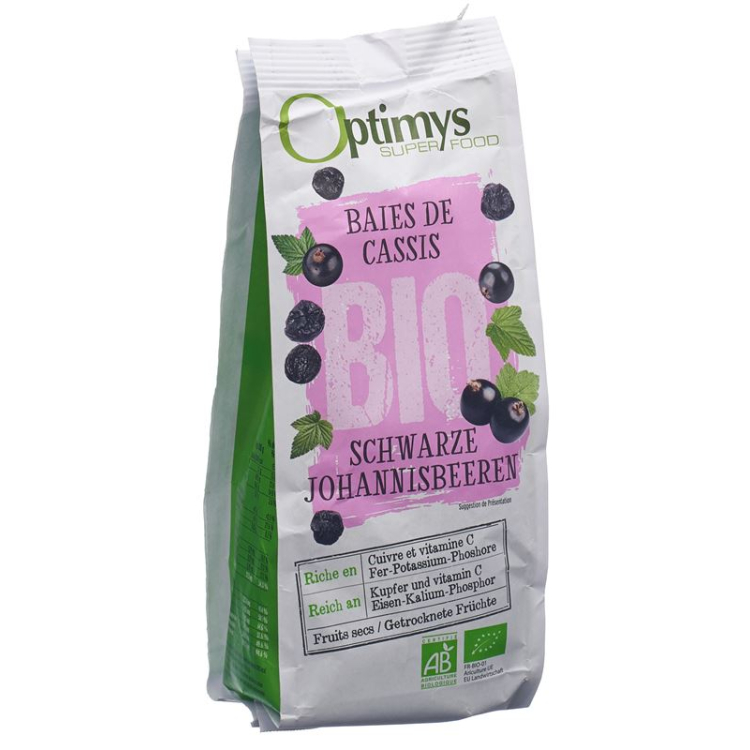 Optimys currants Bio 180 g