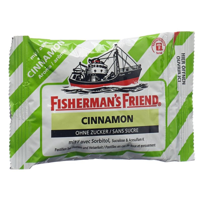 FISHERMAN'S FRIEND Sugar free cinnamon