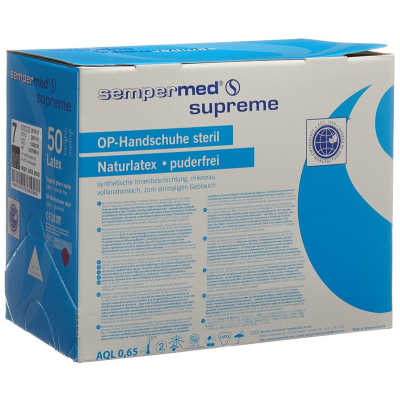 Sempermed supreme operationshandsker 6,5 sterile 50 par